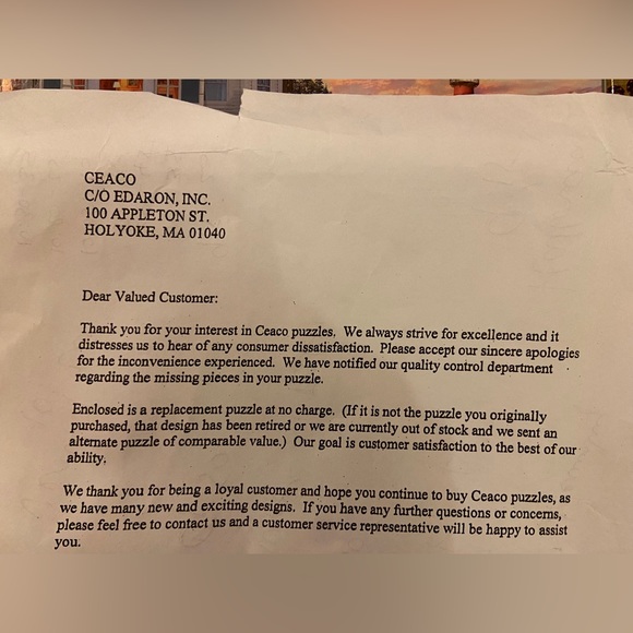 CEACO - 2 Puzzles of 1000 each - Picture 6 of 6